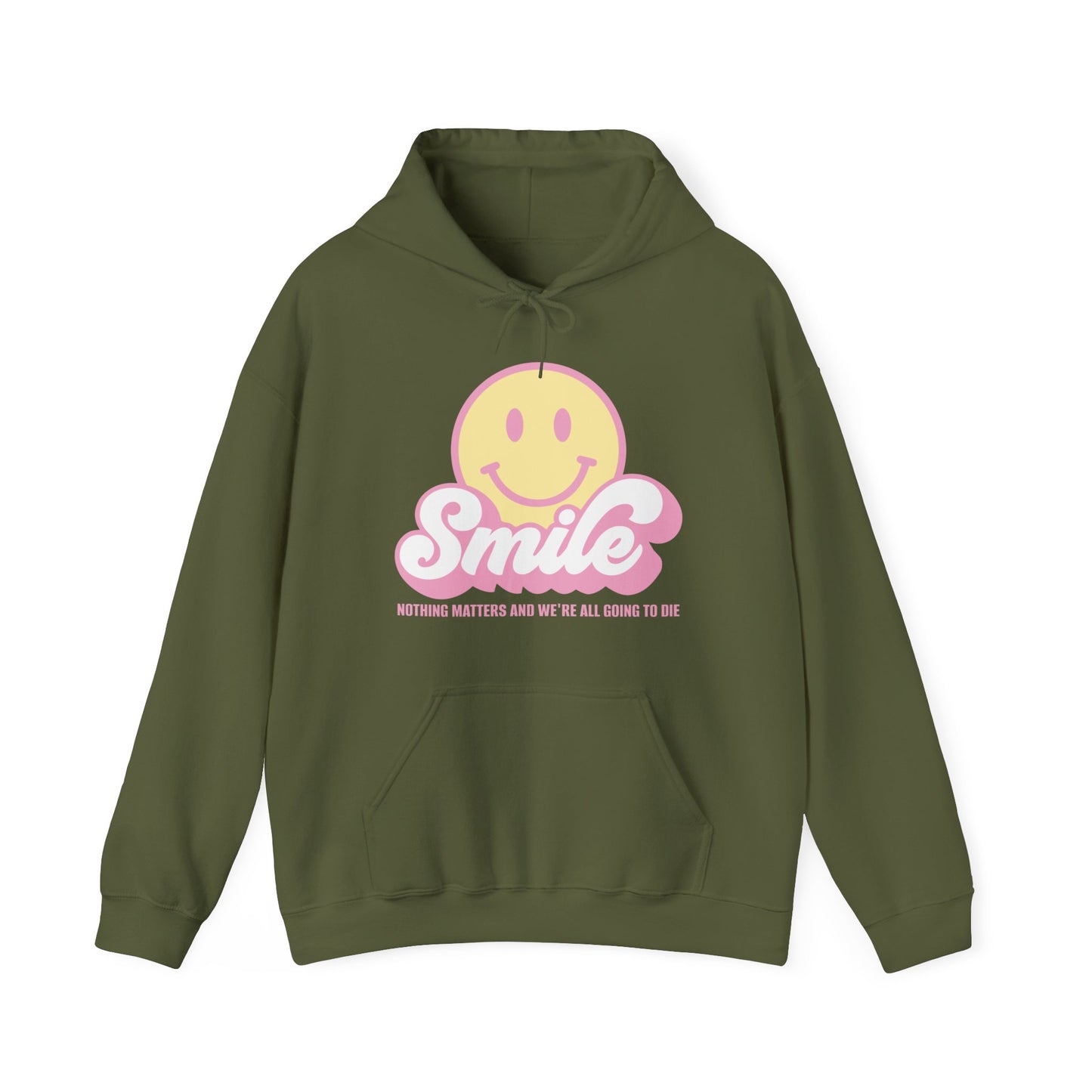 SMILE! Pastel Unisex Heavy Blend™ Hooded Sweatshirt