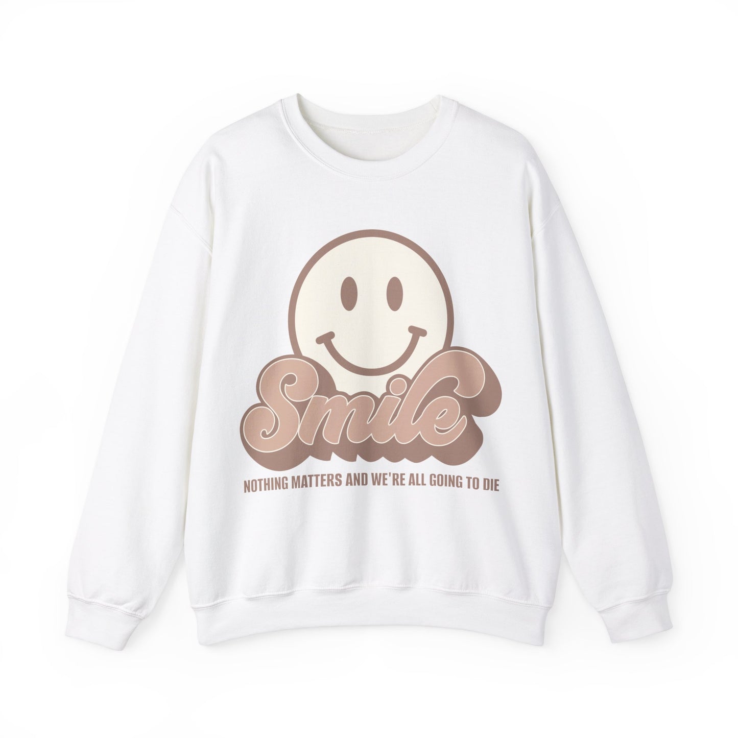Smile Earthy Unisex Heavy Blend™ Crewneck Sweatshirt