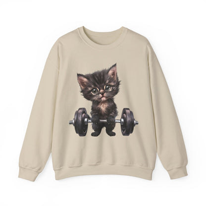 Gym Kitty Unisex Heavy Blend™ Crewneck Sweatshirt