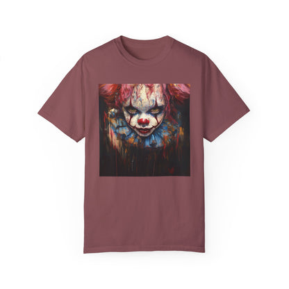 Painted Clown Unisex Garment-Dyed T-shirt