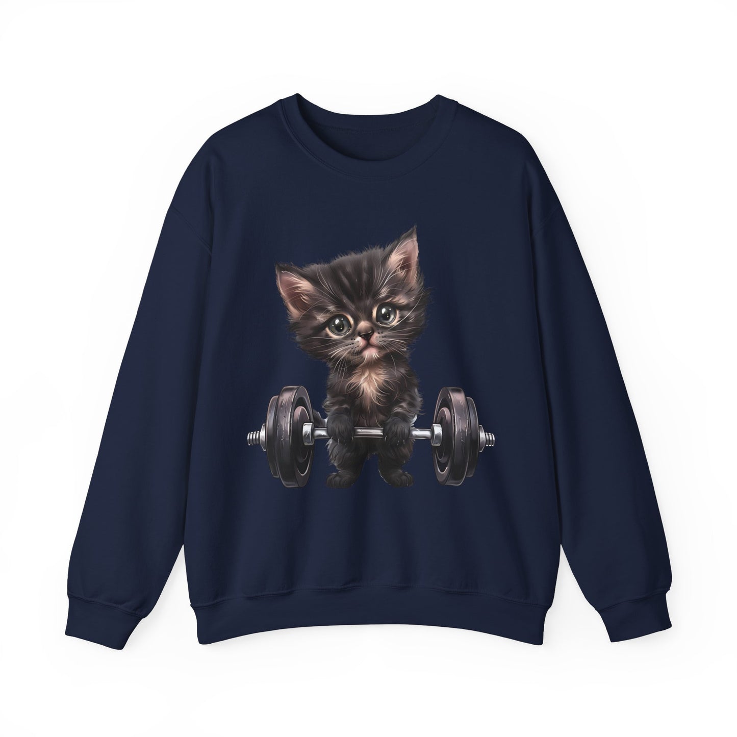 Gym Kitty Unisex Heavy Blend™ Crewneck Sweatshirt