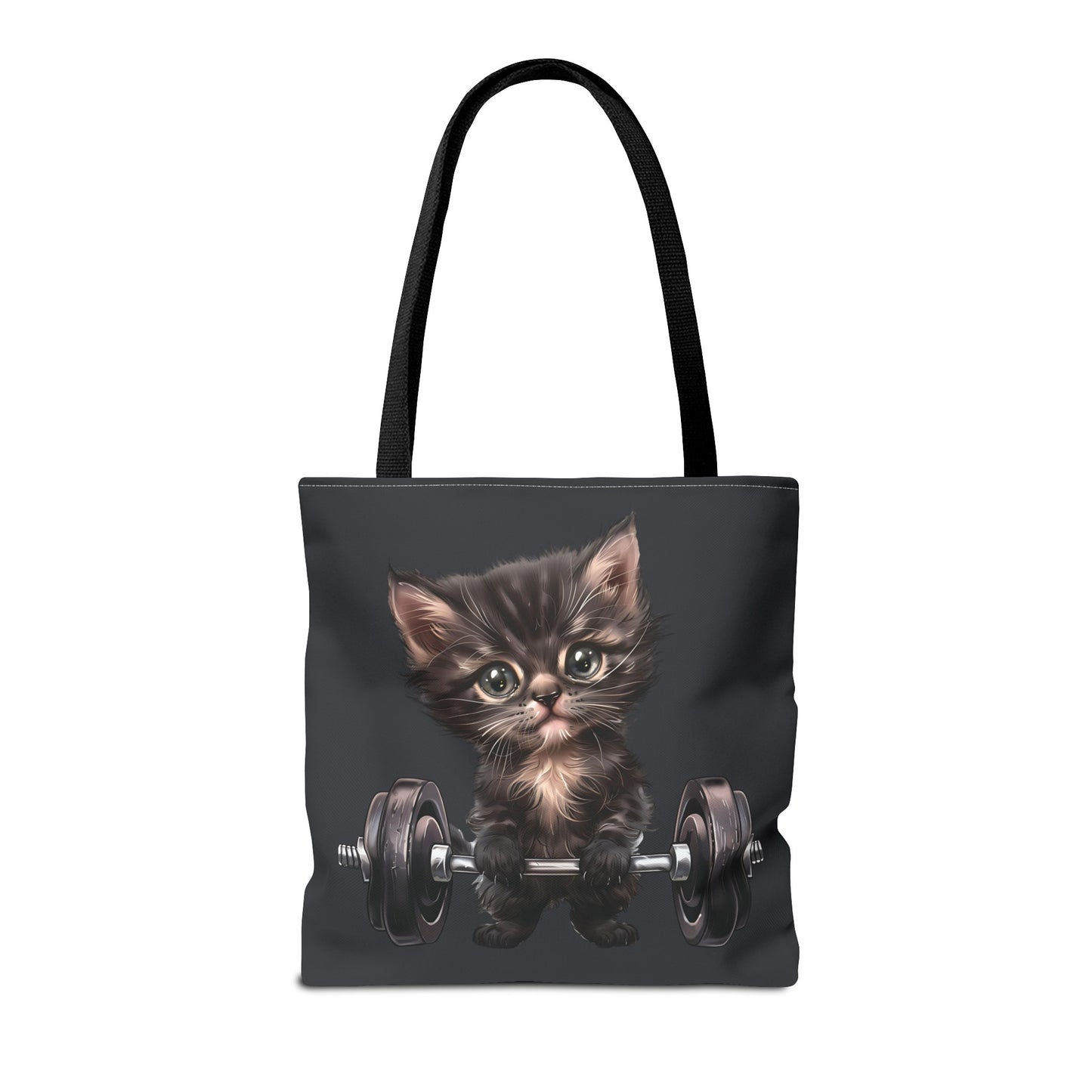 Gym Kitty Tote Bag 16"