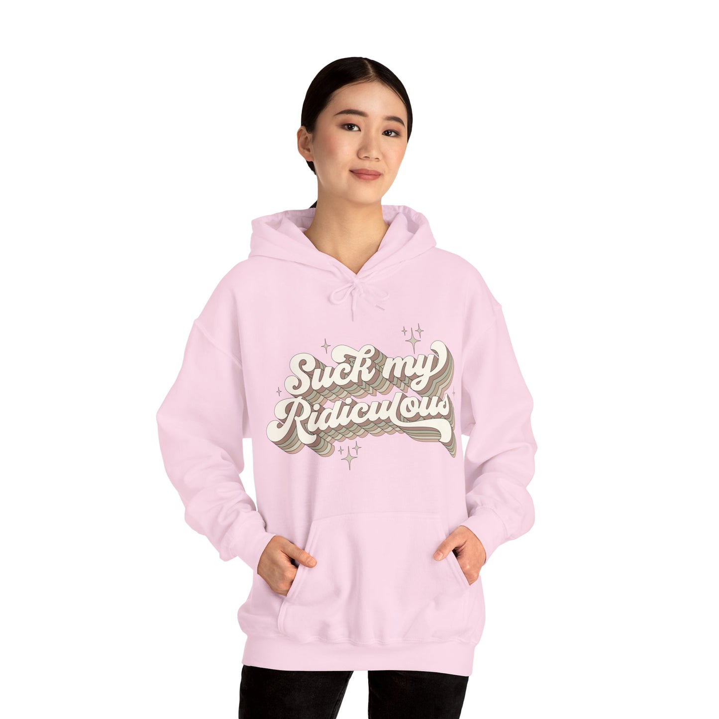 Suck My Ridiculous Earthy Unisex Heavy Blend™ Hooded Sweatshirt