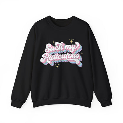 Suck my Ridiculous Pastel Unisex Heavy Blend™ Crewneck Sweatshirt