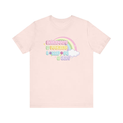 Rainbows n Lollipops Unisex Jersey Short Sleeve Tee Express Delivery available