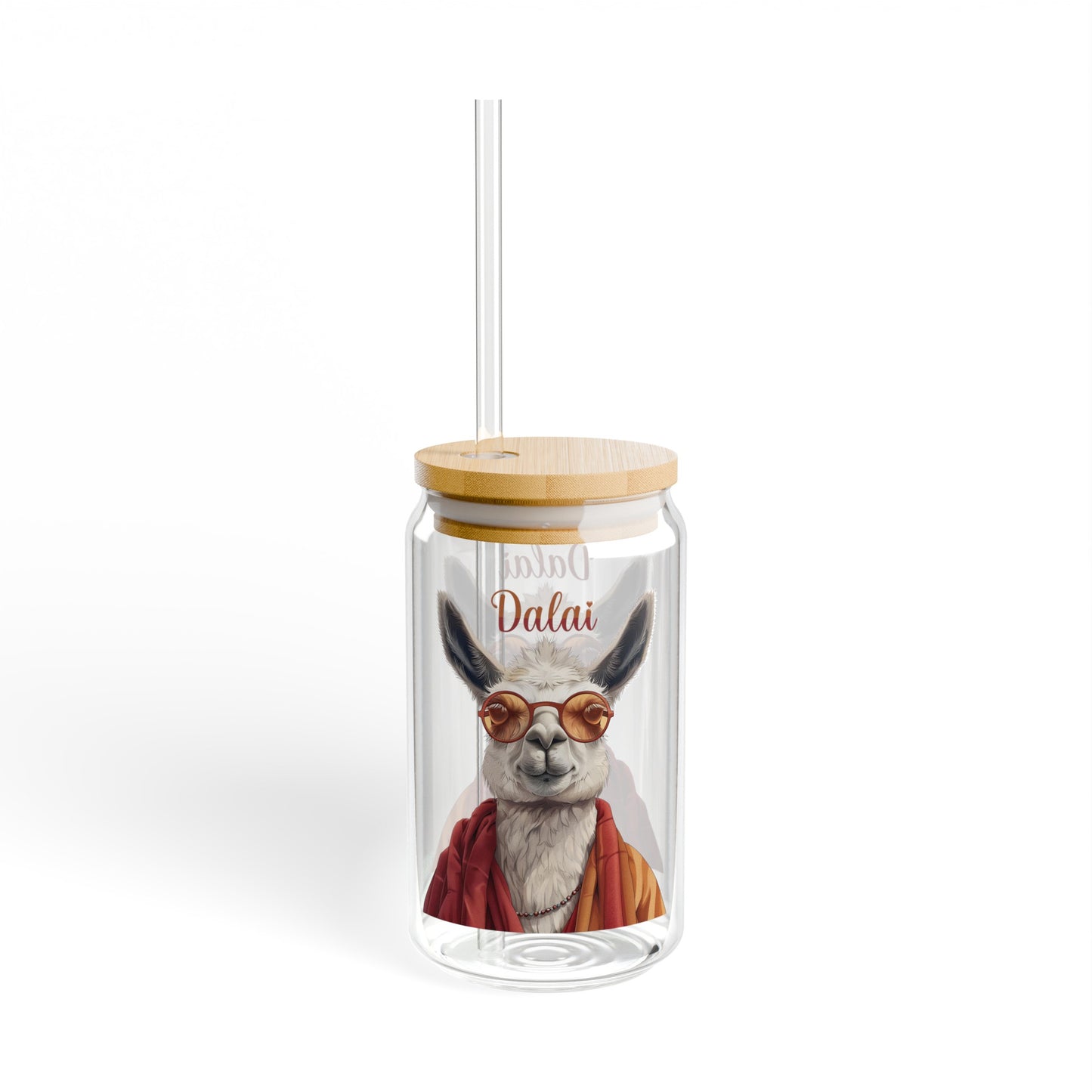 Dalai Llama Sipper Glass, 16oz