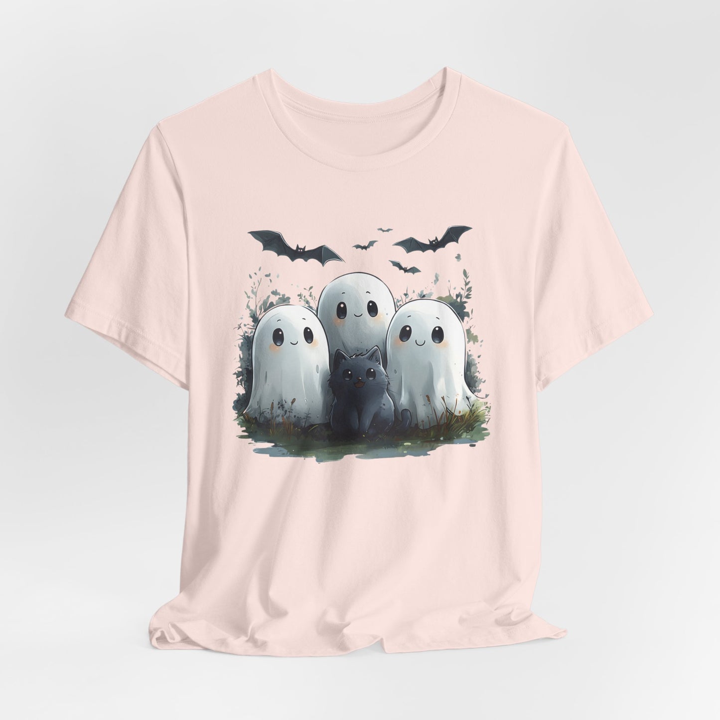 Cute Ghosties Unisex Jersey Short Sleeve Tee