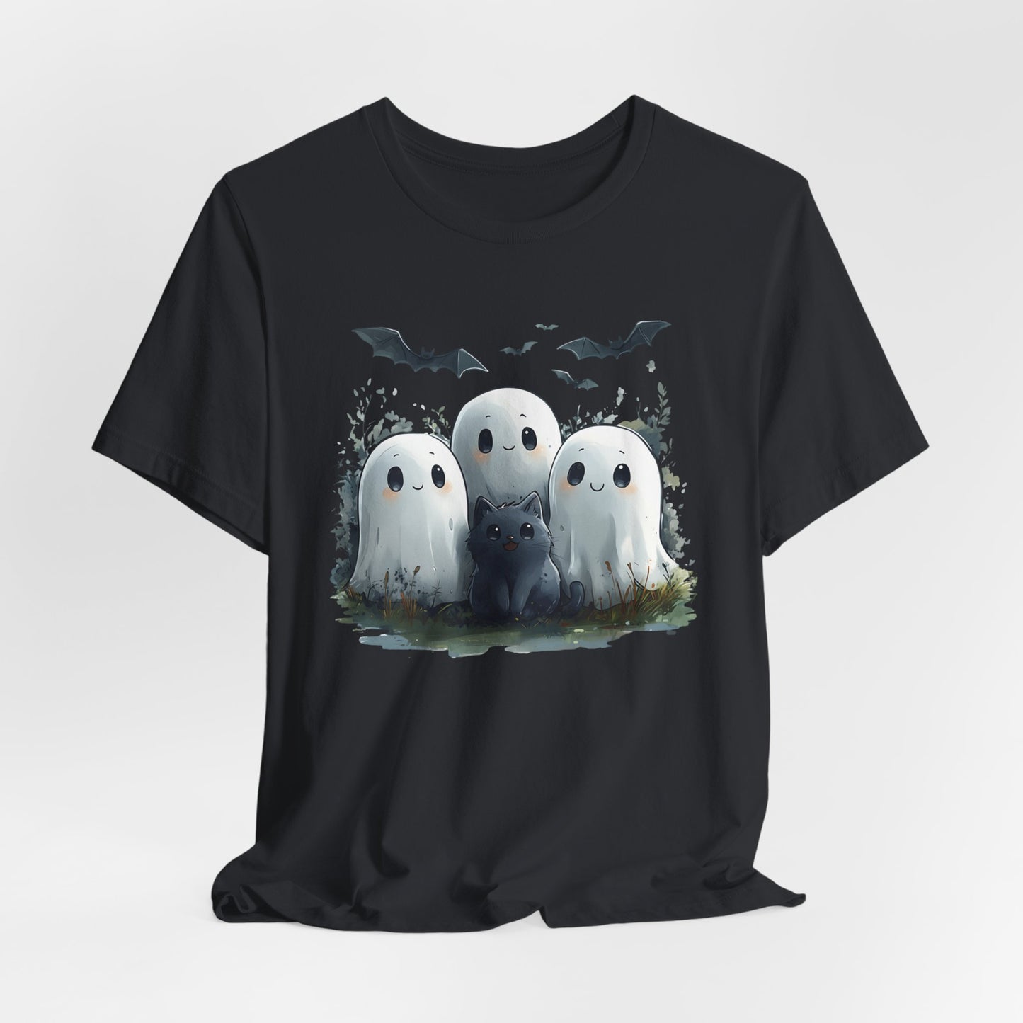 Cute Ghosties Unisex Jersey Short Sleeve Tee