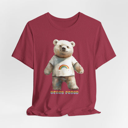 Beary Proud Unisex Jersey Short Sleeve Tee Express Delivery available