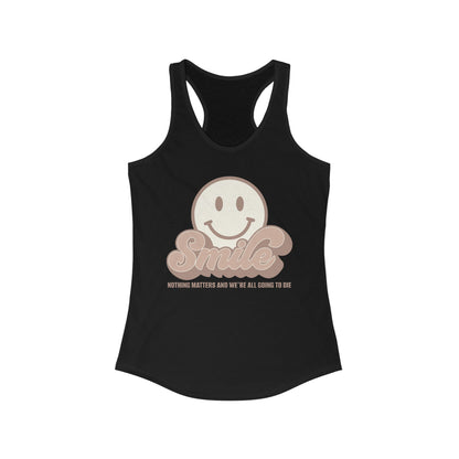 SMILE! Earthy Women's Ideal Racerback Tank