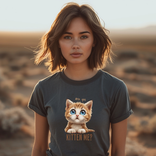 Are You Kitten Me? Unisex Jersey Short Sleeve Tee Express Delivery available