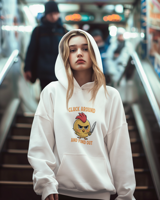 Cluck Around And Find Out Unisex Heavy Blend™ Hooded Sweatshirt