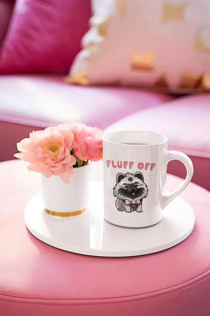 Fluff Off Ceramic Mug, (11oz, 15oz)