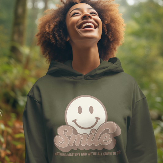 Smile Earthy Unisex Heavy Blend™ Hooded Sweatshirt