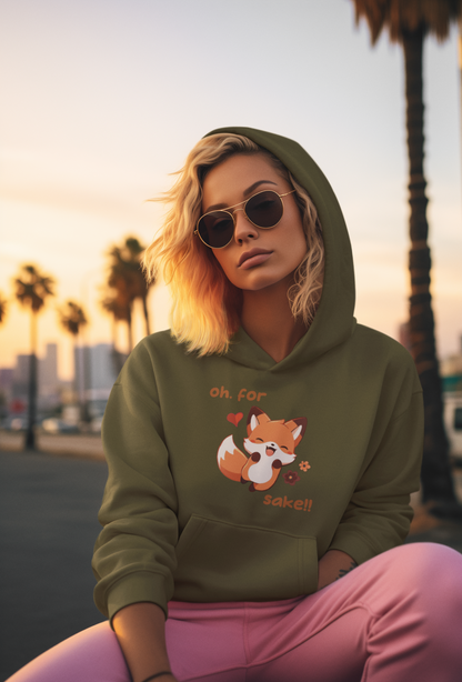 Oh For Fox Sake! Unisex Heavy Blend™ Hooded Sweatshirt